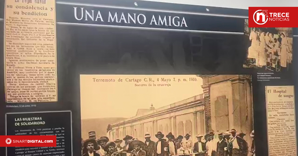 Inauguran exposición fotográfica sobre el terremoto de 1910