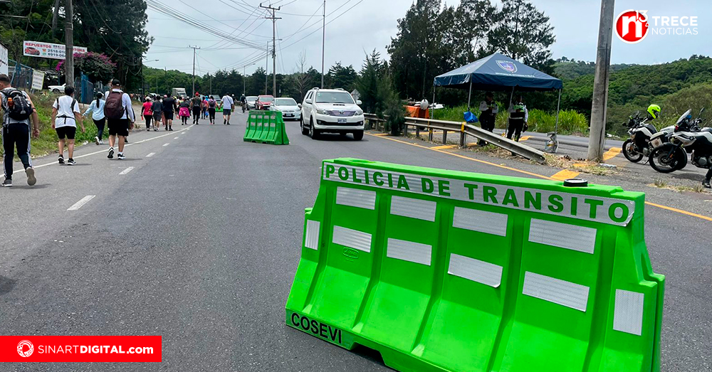 Tránsito cerrará carreteras para proteger a romeros