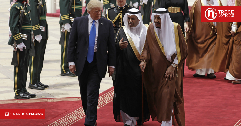 Trump se dirige a Arabia Saudita en una importante gira por Oriente Medio