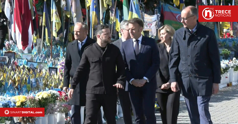 Ministros europeos amenazan a Rusia con más sanciones y le reclaman avances en negociaciones con Ucrania