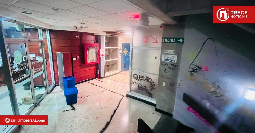 Rector de la UCR es citado como ofendido por daños a la universidad 