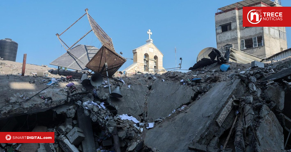 Clero católico y griego ortodoxo permanecerá en Ciudad Gaza para ayudar
