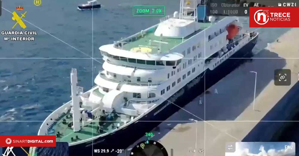 Finalizan las evacuaciones del crucero Hondius, que zarpa de Canarias rumbo a Países Bajos