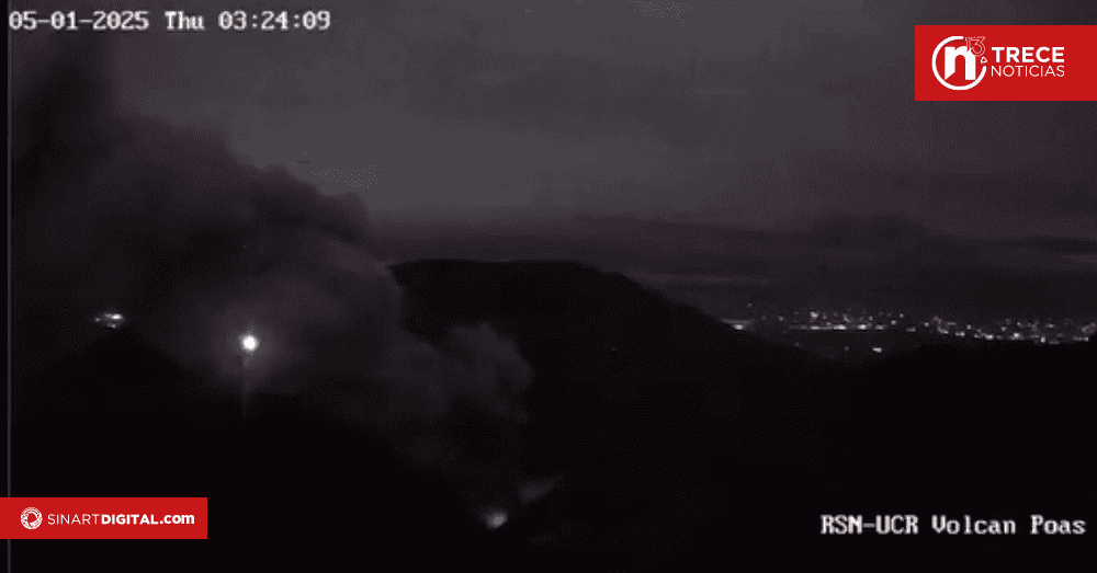 Dron sobrevoló el Volcán Poas, no un OVNI 