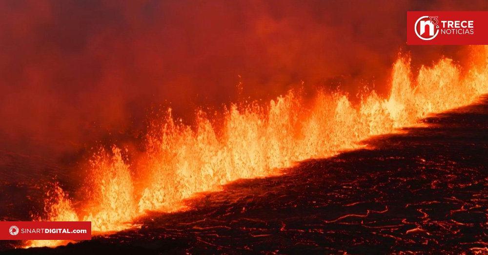 Un volcán entra en erupción en Islandia por novena vez desde finales de 2023