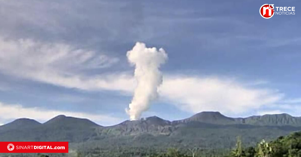 En octubre, Volcán Rincón de la Vieja ha hecho erupción casi que a diario 