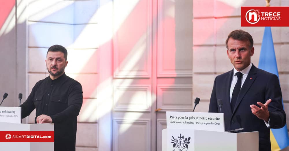 Macron asegura que 26 países se comprometieron a participar en la seguridad de Ucrania